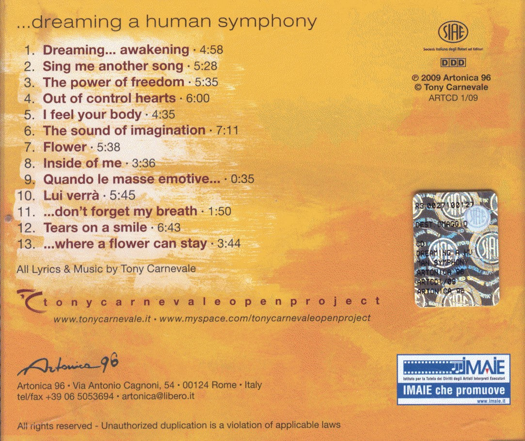 7. Dreaming A Human Symphony