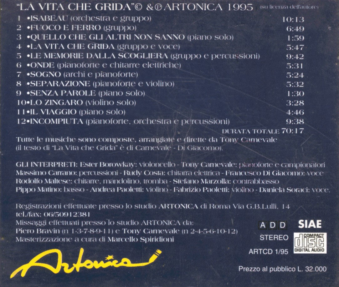 3. La Vita Che Grida