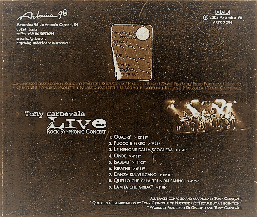 5. Live Rock Symphonic Concert